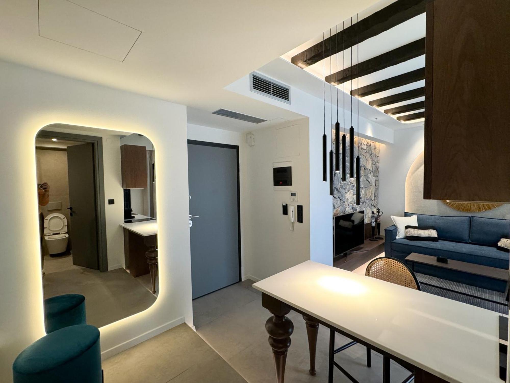 Urban Gem In The Heart Of Naoussa A Stylish Escape Apartment Naousa  ภายนอก รูปภาพ
